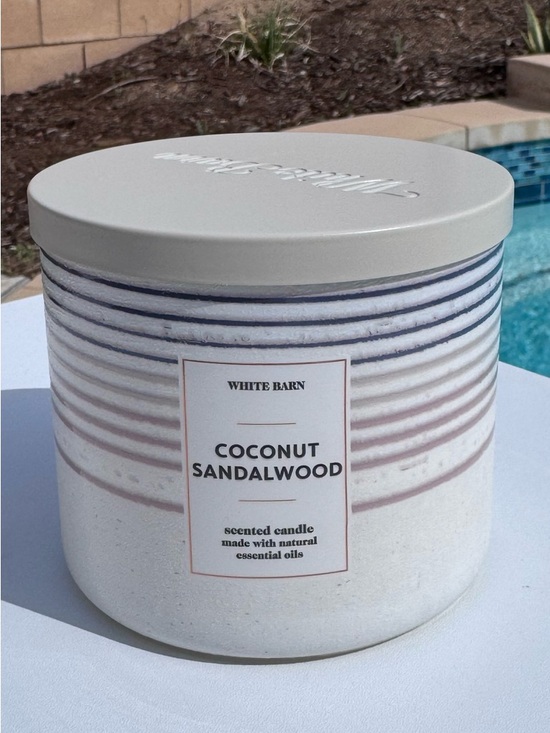 Bath & Body Works Other - Bath and Body Coconut Sandalwood 3 wick candle